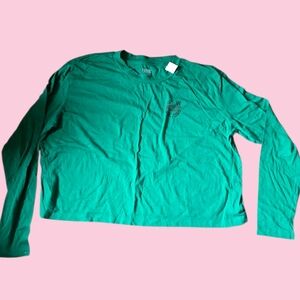 Green Long Sleeve T-Shirt